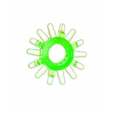 Эрекционное зеленое кольцо на пенис "Солнце"