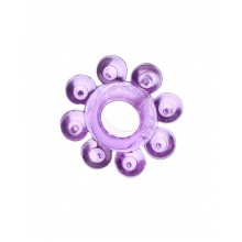 Эрекционное фиолетовое кольцо на пенис "Цветок"