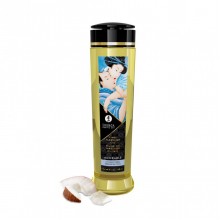 Возбуждающее массажное масло Shunga ADORABLE с ароматом кокоса (240 мл)