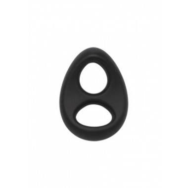 Эрекционное кольцо с петлей для мошонки Soft Silicone Stallion C-Ring