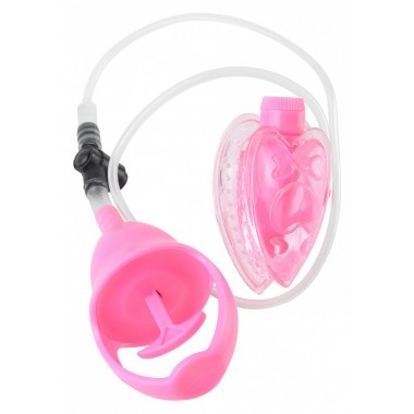Поршневая вибро-помпа с пупырышками Vibrating Mini Pussy Pump