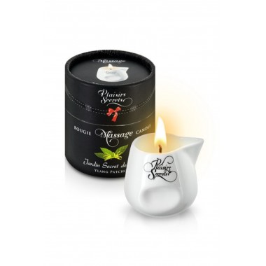 Массажная свеча с ароматом иланг-иланг и пачули Bougie Massage Candle (80 мл)
