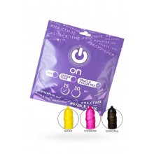Микс цветных и ароматизированных презервативов ON MIX (15 шт)