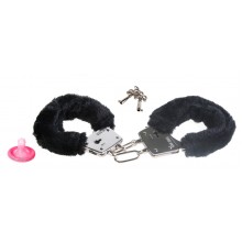 Наручники черные Beginner's Furry Cuffs