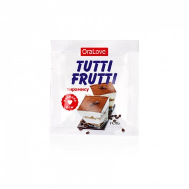 Оральный гель Tutti-Frutti со вкусом тирамису (5 шт * 4 г)