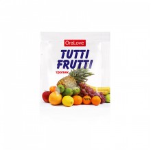 Оральный гель Tutti-Frutti со вкусом тропических фруктов (5 шт по 4 г)