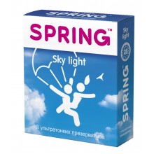 Ультратонкие презервативы SPRING Sky Light с ароматом ванили (3 шт)
